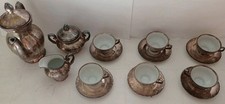 Servizio da tè e caffè porcellana Bavaria in argento di 6 tazzine  e  piattini