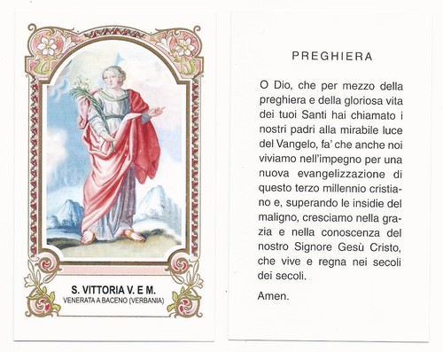 Santa vittoria venerata a - santa,