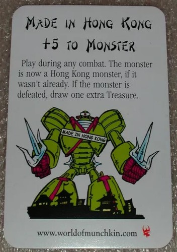 Munchkin made hong - made,
