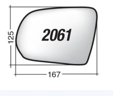 Per Jeep Compass da 2017 Vetro