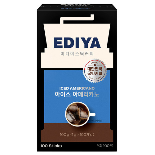 Ediya ice americano - ice, americano,
