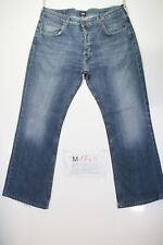 Levis 516 Flare Bottucut (Cod. M1749) tg50 W36 L36 jeans usato ACCORCIATO zampa