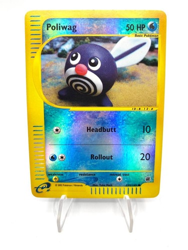 Carta pokémon poliwag - pokémon, 125/165