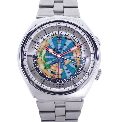 Orologio uomo edox geoscope - orologio,