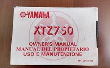 libretto uso e manutenzione Yamaha Xtz 750