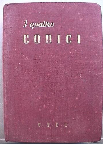 Quattro codici codice civile - quattro,