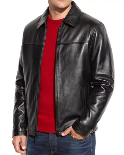 Giacca uomo pelle 100 - giacca,