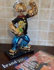 POPEYE Jeff Koons Scultura Statua Custom Candy Made Pop Art Oro Bansky Monopoly