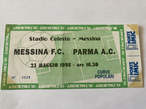 Messina parma 1998 amichevole - 1998,