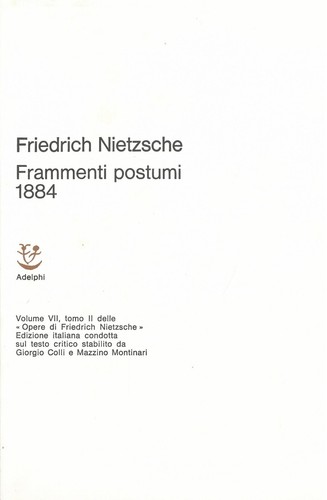 Nietzsche opere complete - f., nietzsche-
