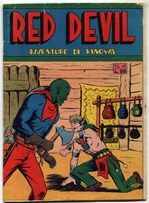[178] AVVENTURE DI KINOWA ed. Dardo 1954 VI s. Red Devil n. 4 stato Ottimo
