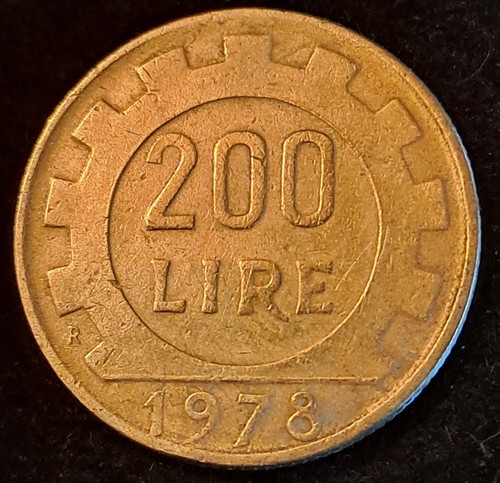 Moneta 200 lire - lire, 1978