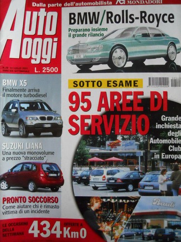 Auto oggi 2001 rilancio - 2001,