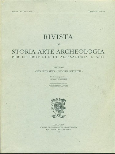 Rivista storia arte - di,