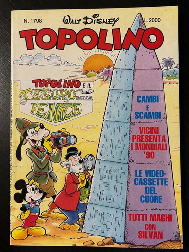 Topolino 1798 maggio 1990 - topolino,
