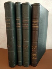 L. MANGIAGALLI, 1928-1929, LEZIONI DI OSTETRICIA E DI CLINICA OSTETRICA - 4 tomi