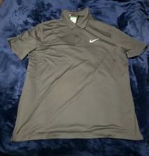 Polo golf Nike Dri Fit grigia manica corta DC7841-060 uomo taglia XL NUOVA 