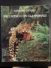 ALBUM FIGURINE GIGANTI ED. FIMER INCONTRO CON GLI ANIMALI 1980 DA RECUPERO