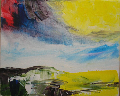 Dipinto paesaggio originale