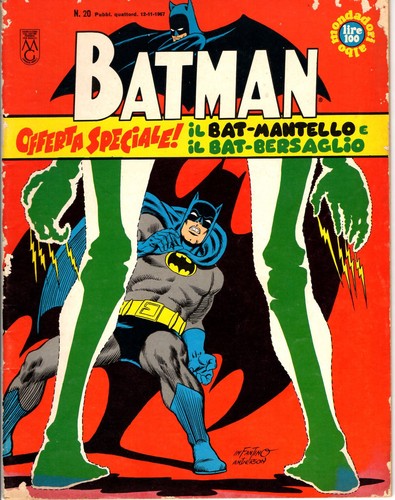 Batman mondadori del 1967 - batman,