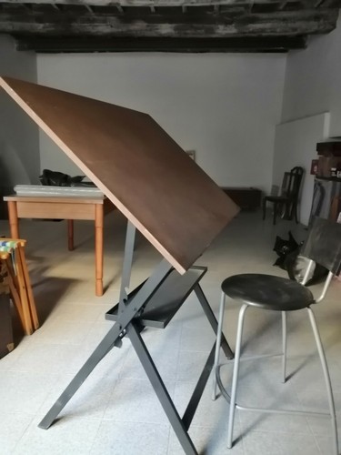 Tavolo disegno vintage anni - tavolo,