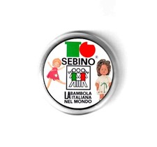 spilla NEW tg sebino bambola metti michela no catalogo libro accessori dischi 45