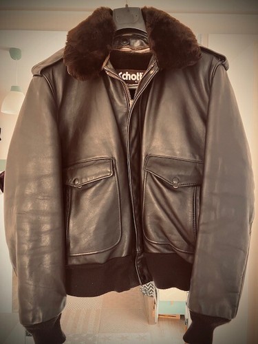 Giubbotto originale schott 684 - giubbotto,