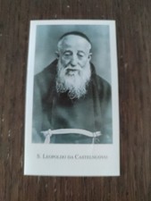 San Leopoldo da Castelnuovo, Holy Card, Paco 395