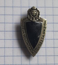 Distintivo di Grado Militare metallo argentato Epoca Anni 1930 Lorioli Fratelli