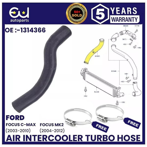 Tubo intercooler turbo - intercooler,
