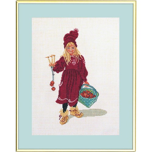 Set punto croce - , rosenstand