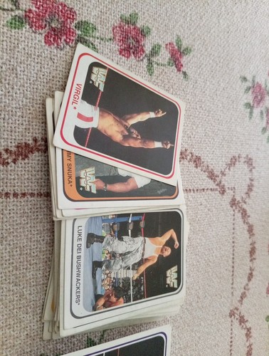 Wwf wrestling cards merlin - wrestling,