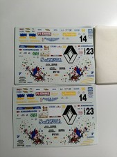 DECALS 1/43 Renault Clio Rally