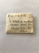 Venus 170 Chrono Lot Ressort