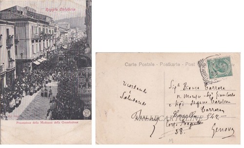 Reggio calabria processione - reggio, calabria:
