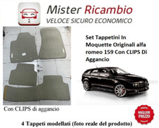 Tappetini Tappeti su Misura in Moquette Alfa Romeo 159 2005-2010 BEIGE ORIGINALI