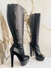 Scarpe stivali donna Nando Muzi in pelle con tacco misura 39