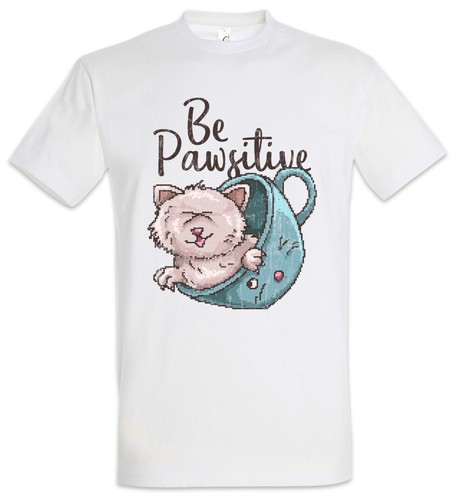 Pawsitive shirt pixel - be,
