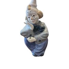 Statuina pagliaccio porcellana