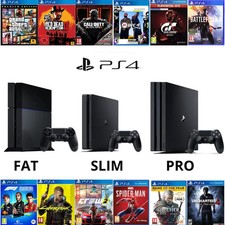 Playstation 4 Ps4 Fat Slim Pro