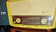 RADIO EPOCA VALVOLE PHILIPS GEMMA 393 ANNI   '50