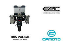 Tris valigie originali - cf, moto