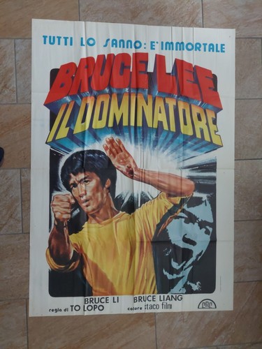 Manifesto bruce lee - bruce, il