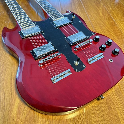 Chitarra elettrica doppio - chitarra,