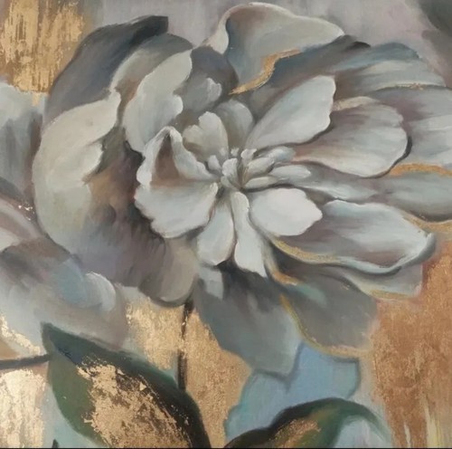 Quadri olio tela fiori - olio, su