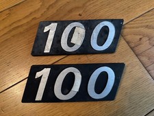 camion Fiat OM NC 100 scritta stemma badge lettering fregio emblem mascherina