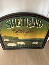 Quadro arte 3D angolo di campagna tutti i disegni registrati 'SHETLAND' natura selvaggia