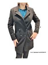 Fabiola cappottino corto nero - cappottino,