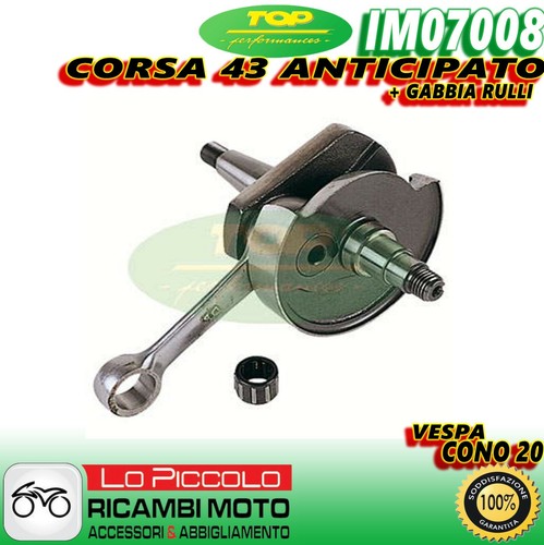 Albero motore anticipato - albero, vespa