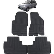 Tappetini auto in gomma neri